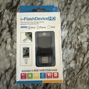 I-FlashDevice HD Two Way Storage Device Between iOS & Mac/PC 64GB (*)
